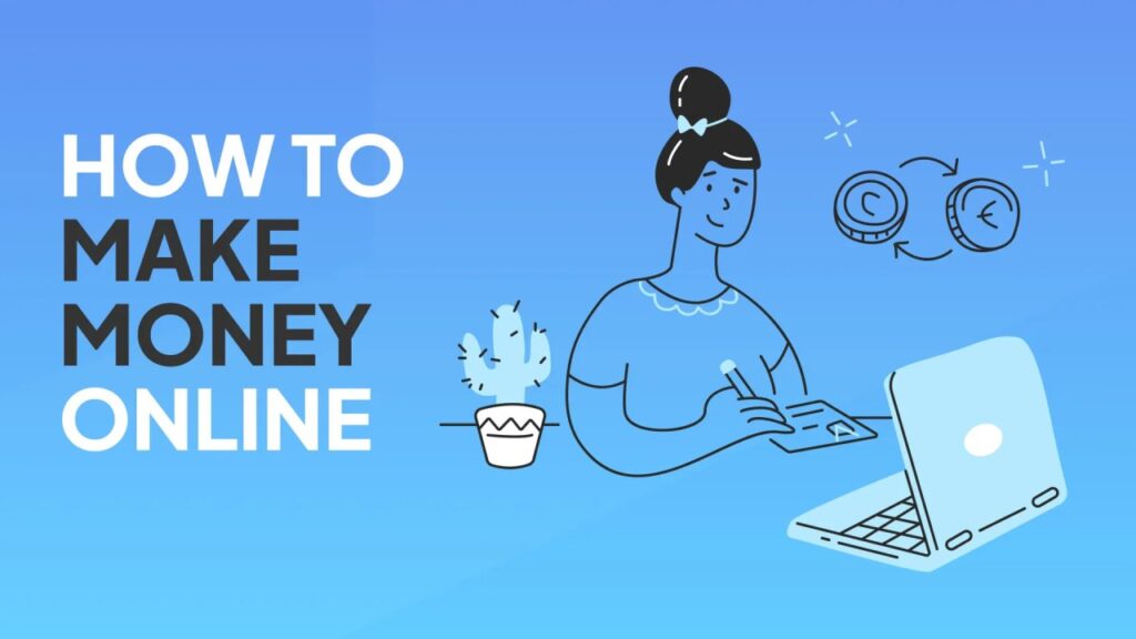 How to earn money sitting at home.